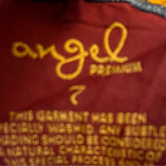 Angel Premium Girls Jeans (Size: 7) - Picture 3 of 4